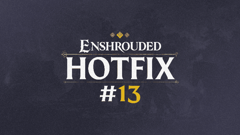 Changelog for Hotfix #13