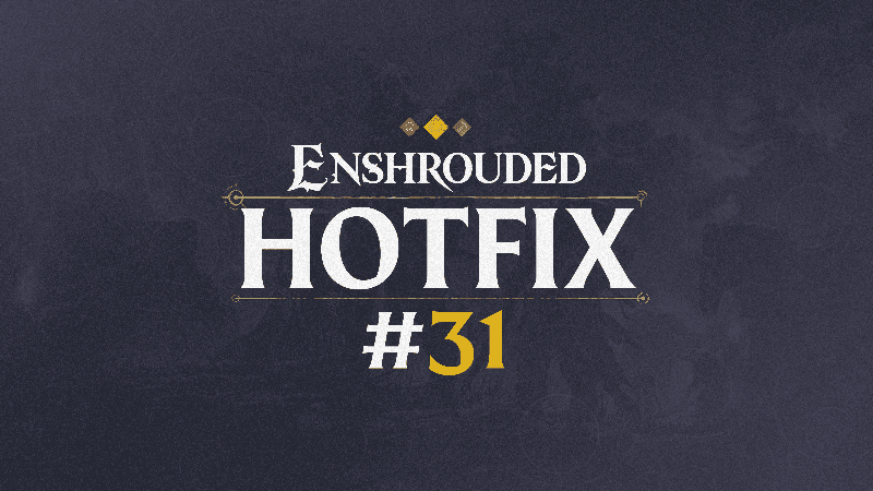 Changelog for Hotfix #31 v.0.9.0.1